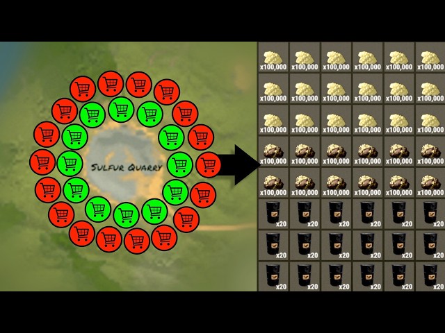 I Found a MASSIVE Sulfur Jackpot Hidden at the Quarry