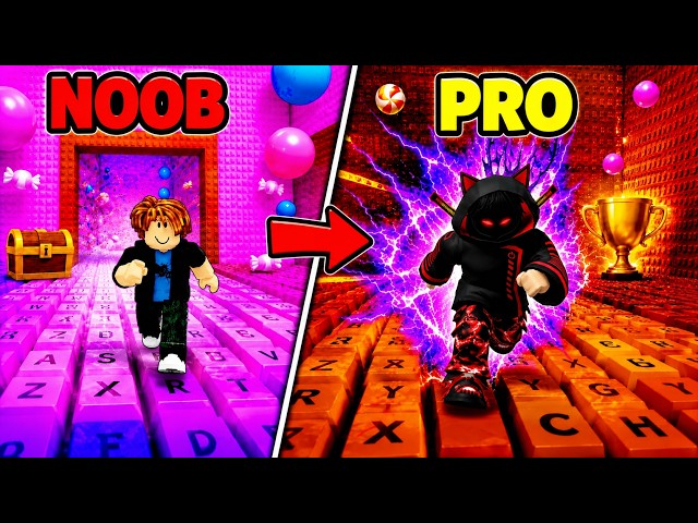 NOOB To PRO Reached Max Level 😱 +1 speed keyboard escape | Roblox