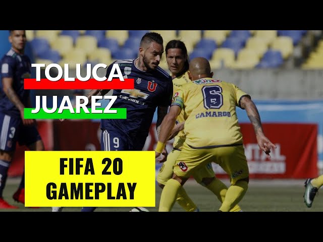 FIFA 20 Gameplay | Toluca vs Juarez | Mexico Liga MX Game Week 9