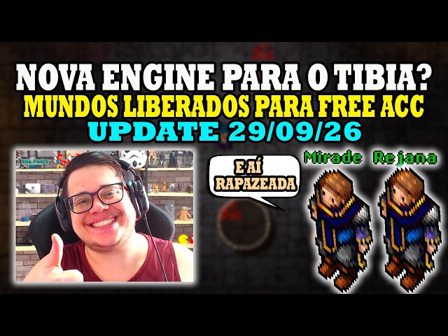 CIPSOFT WAS QUESTIONED ABOUT A NEW ENGINE IN TIBIA...
