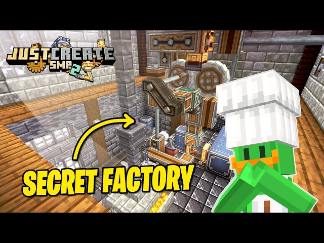 I built a FACTORY in @MrBeardstone's BASE! Just Create 2: Ep11