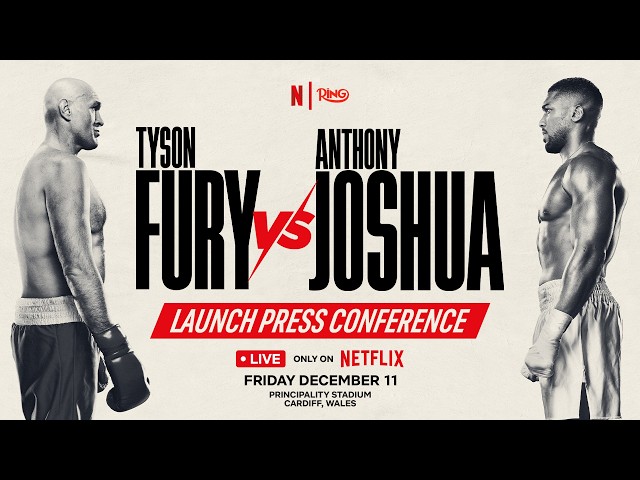 Tyson Fury Vs Anthony Joshua Launch Press Conference | Matchroom Boxing