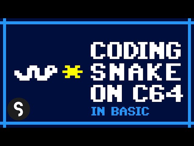 Coding Snake on the Commodore 64 | Beginner BASIC Tutorial