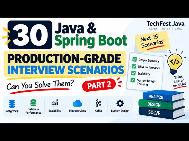 How to Solve Senior-Level Java Interview Problems | Part 2