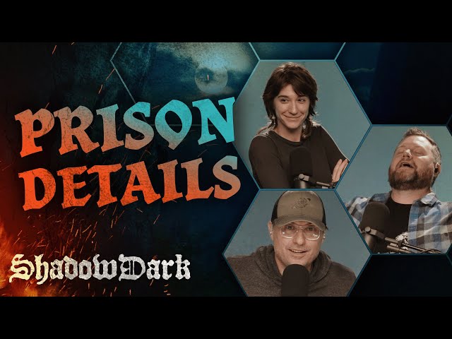Prison Details | The Glass Cannon Podcast Shadowdark E8 | Shadowdark RPG