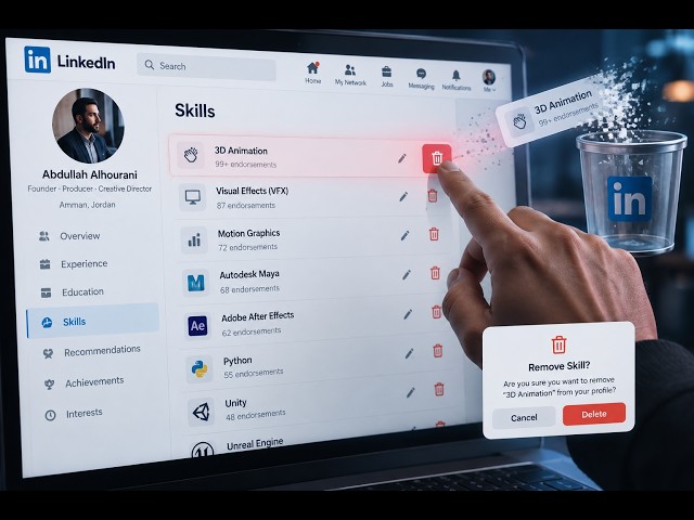 linkedin skills remover Automatically - 2026