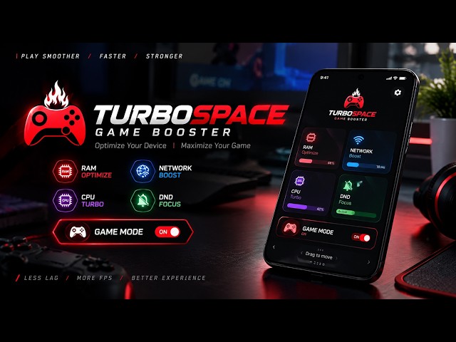 TURBOSPACEGAME BOOSTERLESS LAG • MORE FPS!