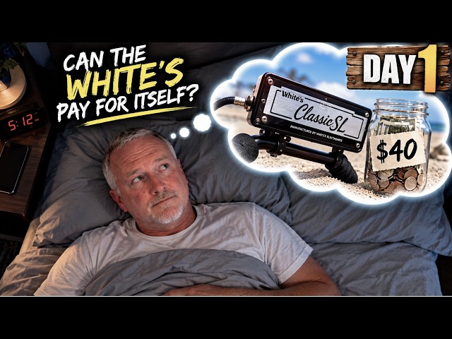 Can a 30 Year Old Metal Detector Pay for Itself? - Day 1