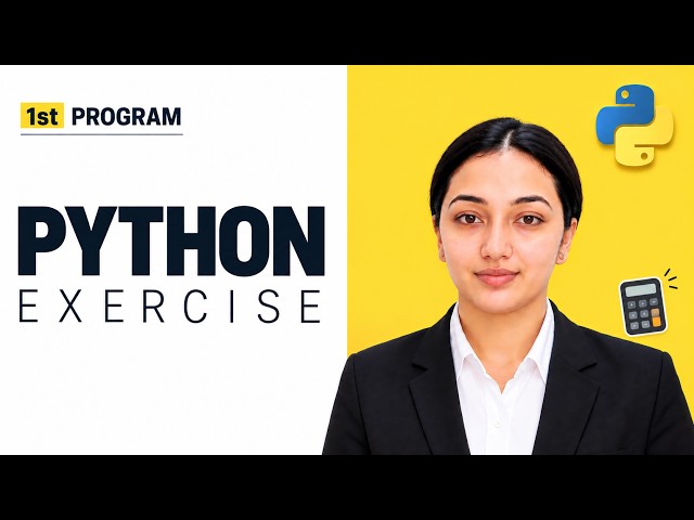 Python Calculator Program | 1st Python Exercise for Beginners
