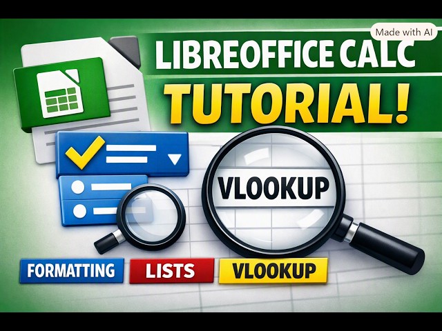 Level Up Your Spreadsheets: LibreOffice Calc Tips & Tricks
