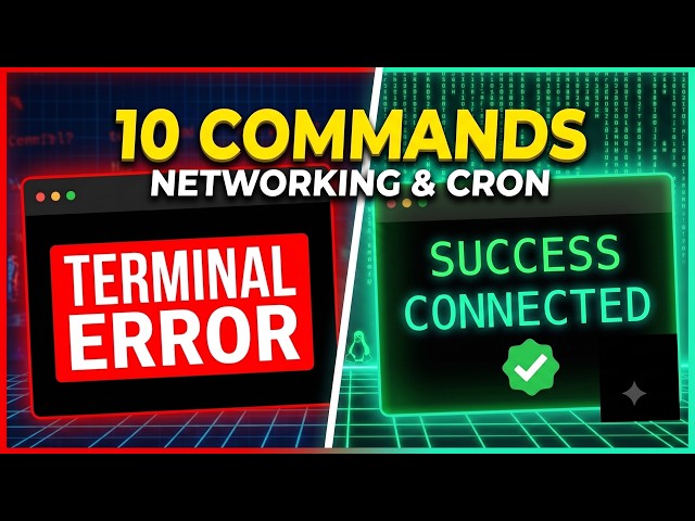 10 Linux Networking & System Commands You Must Know