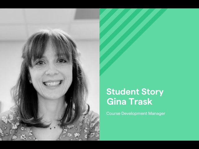 🎓 From Higher Education to Learning & Development: Gina Trask’s L&D Journey | Student Story