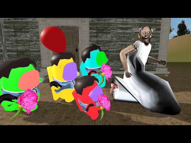 Granny vs Among Us Part 3 - Destroy -Funny Horror Animation Parody