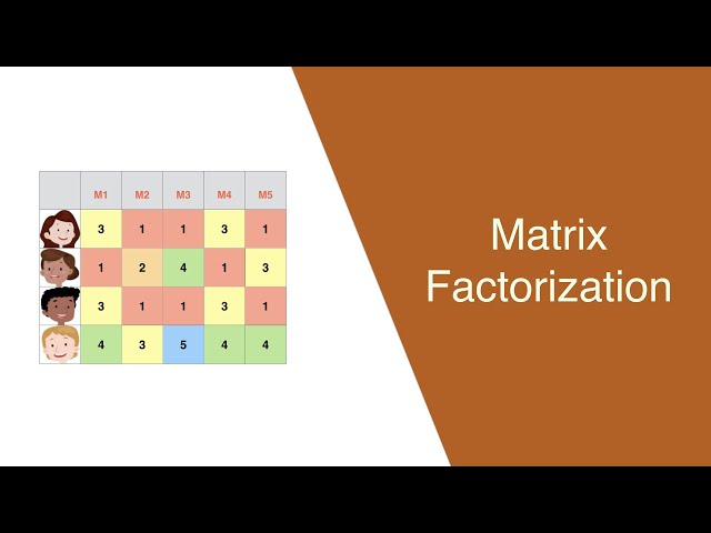 How does Netflix recommend movies? Matrix Factorization