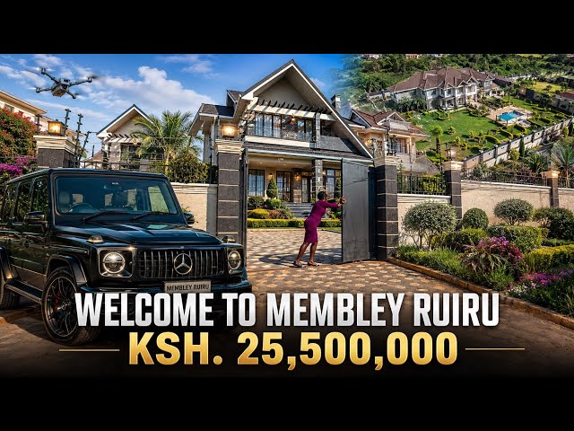 INSIDE A 4 BEDROOM + DSQ IN MEMBLEY NAIROBI KENYA 🏡