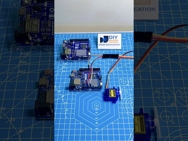 Turn your phone into a knob - drag the dial, your Arduino servo hits that exact angle