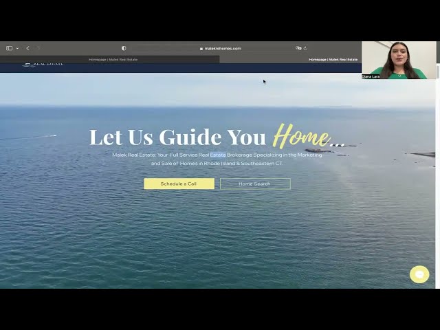 IDX Integration to WIX Website for MalekREHomes using Smart MLS