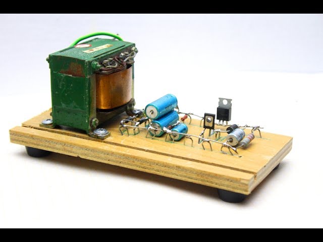 Simple power supply with adjustable voltage and current
