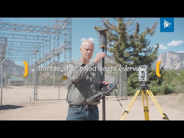 Trimble ST30 | Automatic rod height overview