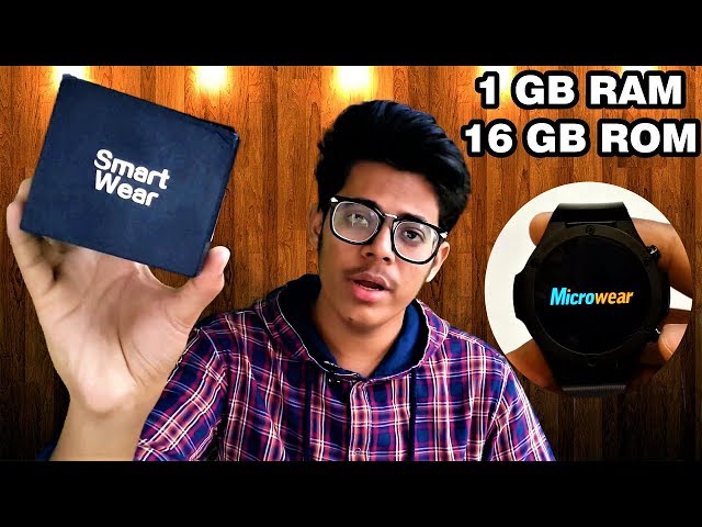 Microwear H2 Smartwatch Unboxing & First Look In Hindi