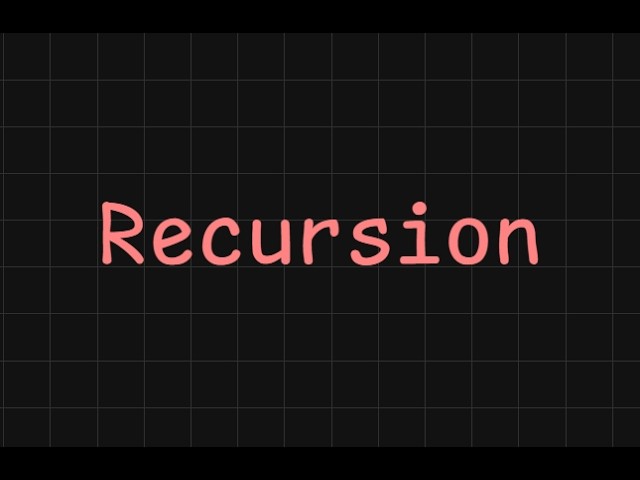 **Recursion Part 1: Finally Understand Recursion | Call Stack & Java DSA**