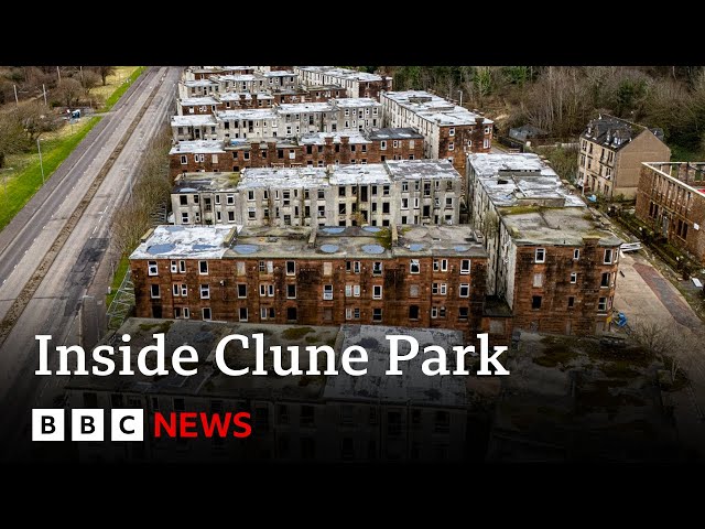 ‘Scotland's Chernobyl' housing estate awaits demolition | BBC News