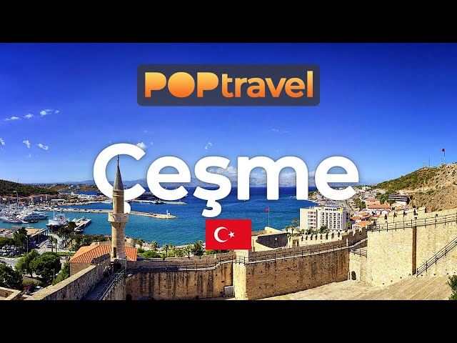 641 Walking in CESME / Turkey 🇹🇷-  - 4K 60fps (UHD)