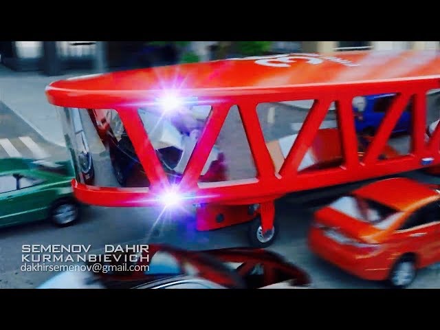 Future Fire Truck Concept - Great Animation