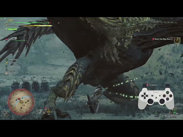 Monster Hunter Wilds BETA: Rey Dau's Christmas variant