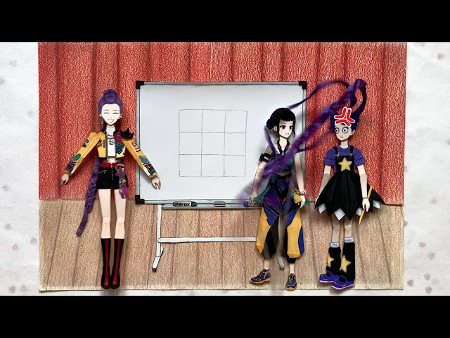 Lily lovebirds & Rumi - Kpop Demon Hunters Paperdoll