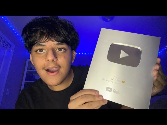 ASMR With My 100K Playbutton!