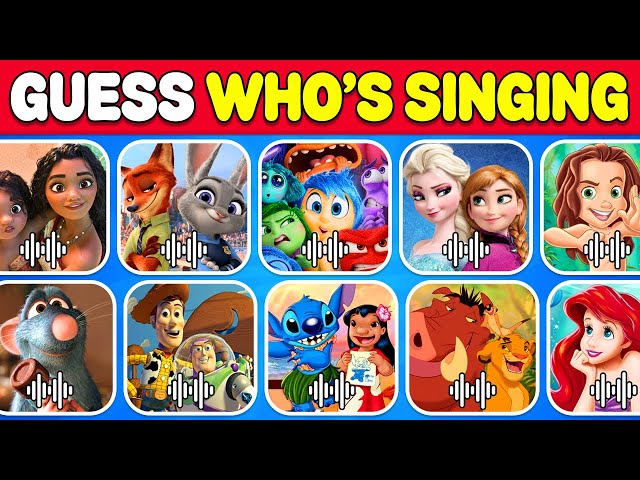 Guess 68 DISNEY Songs 🎙️🌈✨ Zootopia 2, Lilo & Stitch, The Lion King, Elsa