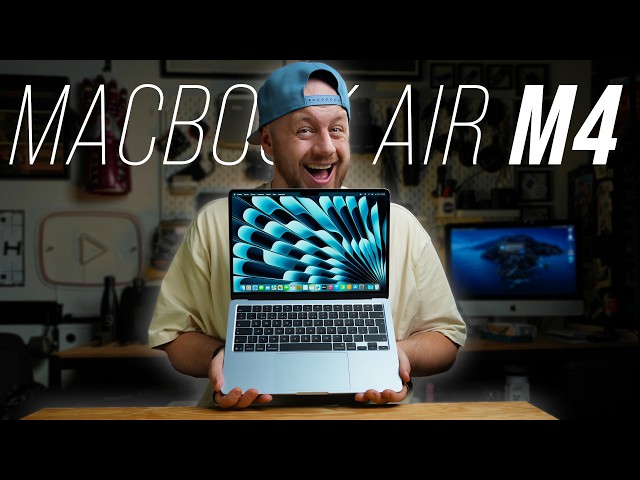 💻 Unboxing MacBook Air s čipem M4: Levnější a výkonnější!