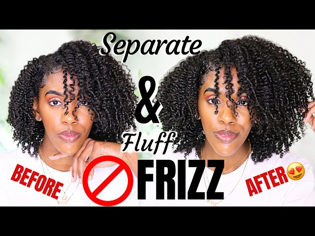 How To Properly SEPARATE & FLUFF TWISTOUT For MAXIMUM DEFINITION & MINIMAL FRIZZ | TWISTOUT 201 EP 5