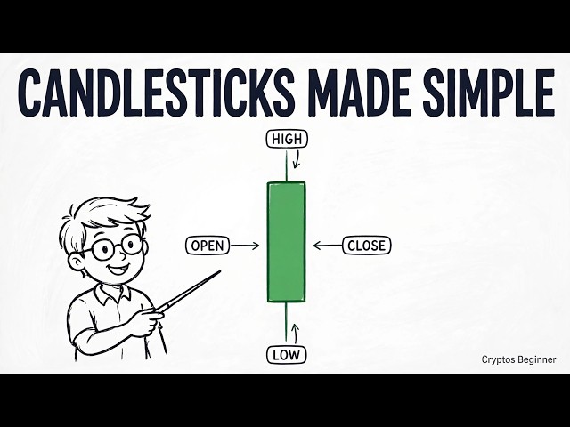 How to Read Candlestick Charts (Beginner's Guide to Crypto Trading)