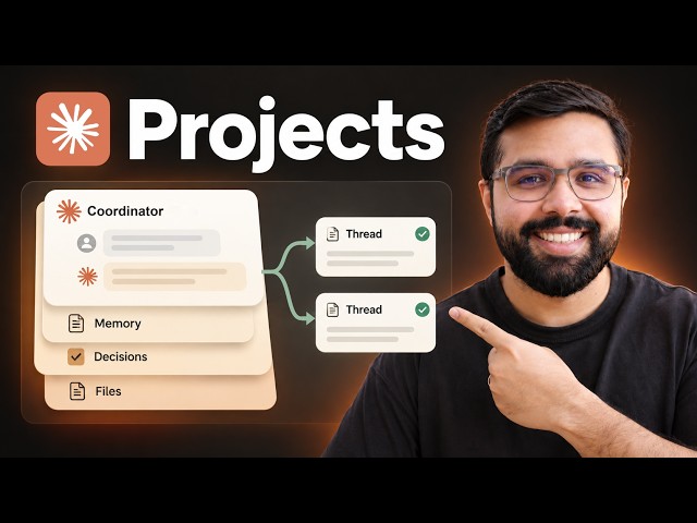 Claude Code Projects Just Dropped. Master it in 39 Minutes.