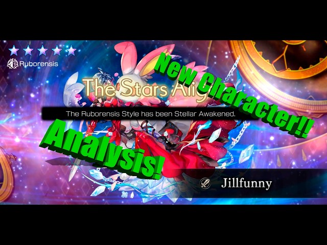 ✨ANOTHER EDEN✨ JILLFUNNY AS: New Character REVIEW! (Analysis & Tips!)