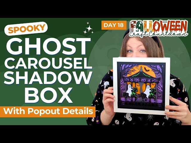 Ghost Carousel Shadow Box with Popout Parts 🦇 FCC Day 18 [2026]