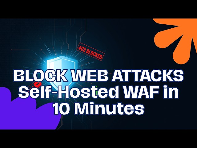 Block Web Attacks Live: Open-Source WAF with Automatic HTTPS