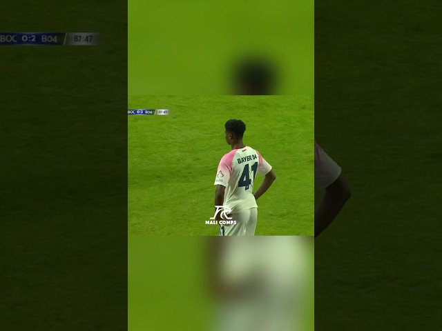 Issa Traoré debut with Bayer Leverkusen ! 🇲🇱 #football #footballskills #soccer #malicomps