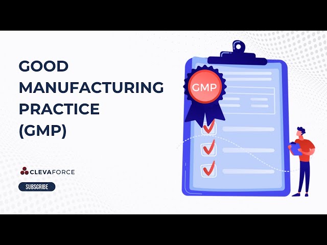 Good Manufacturing Practice (GMP)