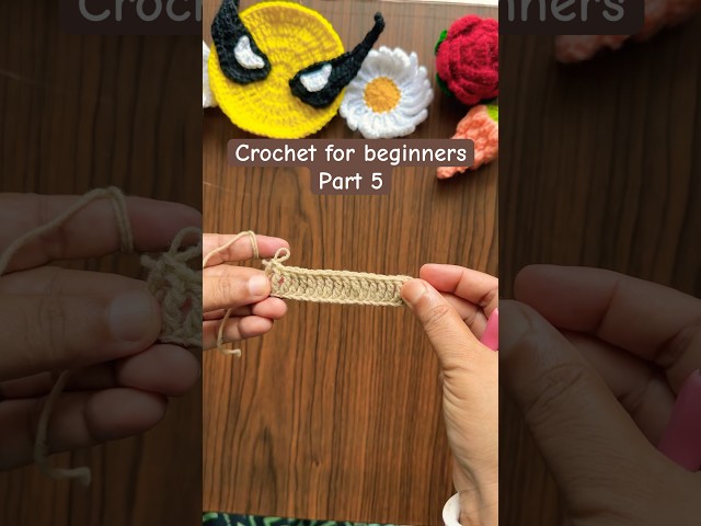 Crochet for beginners - Part 5: Triple Crochet. #easycrochet #crochetbeginners #diy #crocheting