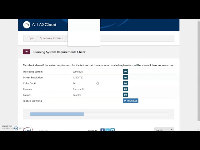 ICDL System Checking