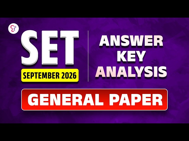 SET SEPTEMBER 2026 | GENERAL PAPER | Answer Key & Complete Analysis 🔥