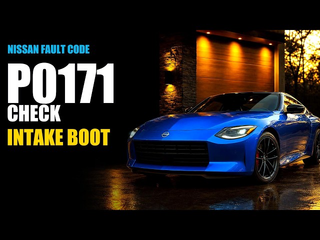 Nissan P0171 Code: Check the Intake Boot Before Buying Parts