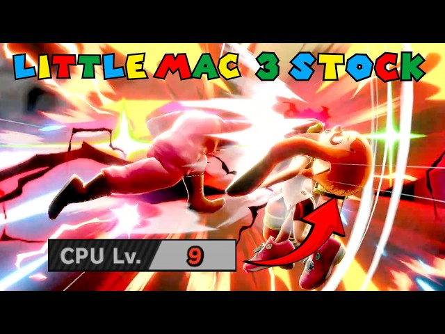 Little Mac 3 stocking level 9 Inkling CPU