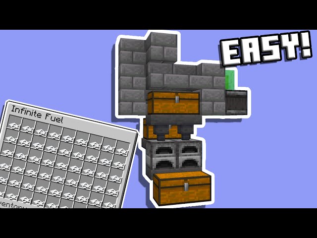 You Need This INFINITE Fuel Super Smelter - Minecraft 26.1+