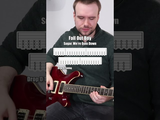 5 Drop D Guitar Riffs PERFECT for Beginners 3