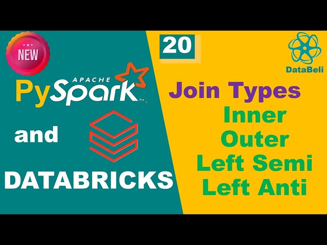 PySpark Joins Explained | Inner, Outer, Left, Right, Semi & Cross Joins in Databricks