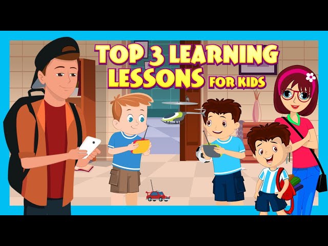 Top 3 Learning Lessons for Kids | English Stories for Kids | Tia & Tofu | #kidshut